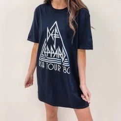 Indie Mae Def Leppard Tee
