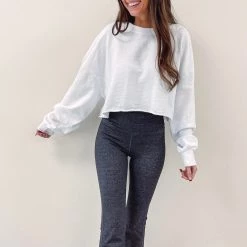 Indie Collection Heather Grey Yoga Pants