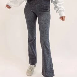 Indie Collection Heather Grey Yoga Pants