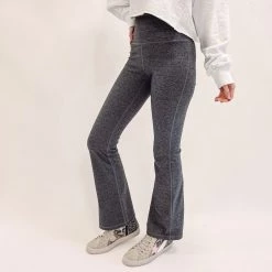 Indie Collection Heather Grey Yoga Pants