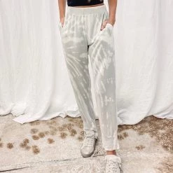 Indie Mae Faded Tie Dye Joggers