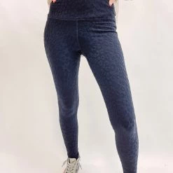 Indie Collection Charcoal Leopard Leggings New Arrivals