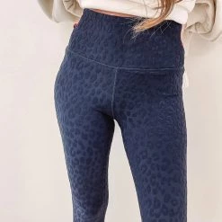 Indie Collection Charcoal Leopard Leggings New Arrivals
