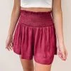 Indie Mae Adair Smocked Shorts (Multiple Colors) Clothes