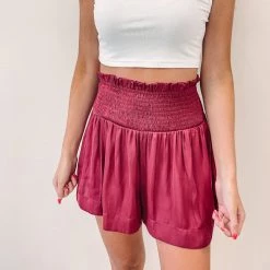Indie Mae Adair Smocked Shorts (Multiple Colors) Clothes