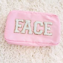 Indie Collection New Arrivals Pouches With Varsity Letters