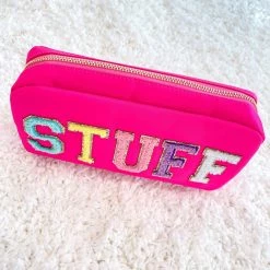 Indie Collection New Arrivals Pouches With Varsity Letters