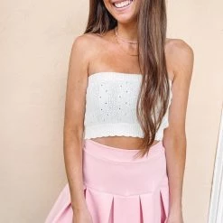 Indie Collection Sweater Tube Top New Arrivals