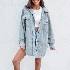 Indie Collection Camryn Cord Shacket