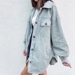 Indie Collection Camryn Cord Shacket