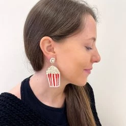 Indie Collection Popcorn Earrings New Arrivals