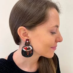 Indie Collection Sushi Roll Earrings