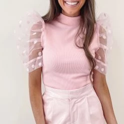 Indie Collection Polly Pink Bodysuit New Arrivals