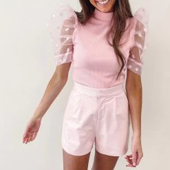 Indie Collection Polly Pink Bodysuit New Arrivals