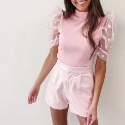 Indie Collection Polly Pink Bodysuit New Arrivals