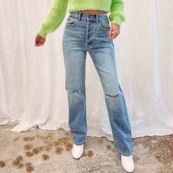 Indie Collection Brigette High Rise Dad Jean New Arrivals