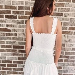 Indie Collection Francesca Smocked Top USA Collection