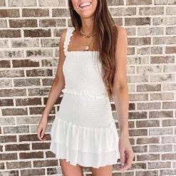 Indie Collection Francesca Smocked Top USA Collection