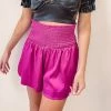 Indie Collection Adair Shorts - Magenta New Arrivals