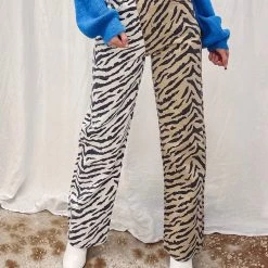Indie Collection Tiger Printed Pants New Arrivals