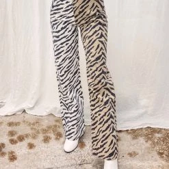 Indie Collection Tiger Printed Pants New Arrivals