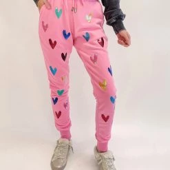 Indie Collection Heart These Joggers - Queen Of Sparkles Lounge Bottoms