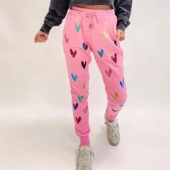 Indie Collection Heart These Joggers - Queen Of Sparkles Lounge Bottoms