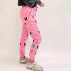 Indie Collection Heart These Joggers - Queen Of Sparkles Lounge Bottoms