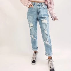 Indie Collection New Arrivals Owen Mom Jeans