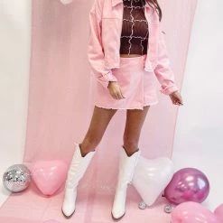 Indie Collection Candace Pink Jacket