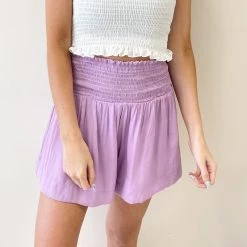 Indie Mae Adair Smocked Shorts (Multiple Colors) USA Collection