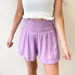 Indie Mae Adair Smocked Shorts (Multiple Colors) USA Collection