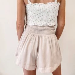 Indie Mae Adair Smocked Shorts (Multiple Colors) USA Collection