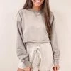Indie Collection New Arrivals Elle Cropped Pullover