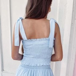 Indie Collection Adair Smocked Top (Multiple Colors) USA Collection