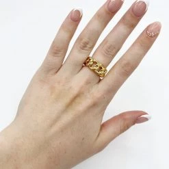 Indie Collection New Arrivals Ella Chain Ring