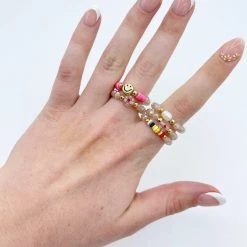 Indie Collection Happy Days Ring Set