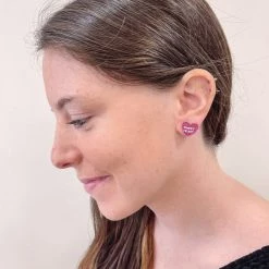 Indie Collection Sweet Heart Stud Earrings