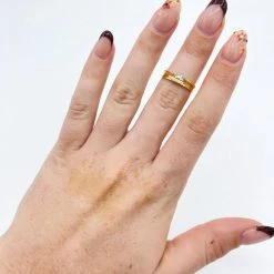 Indie Collection Thin Gold Ring Set