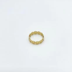 Indie Collection New Arrivals Multi-Smiley Face Ring