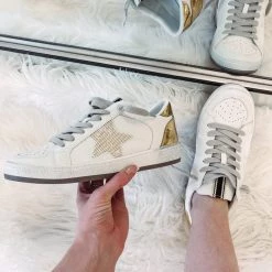 Indie Collection Baller Sneakers - Metallic Gold