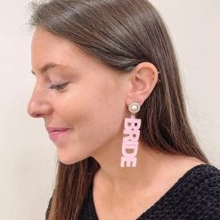 Indie Collection Barbie Bride Earrings