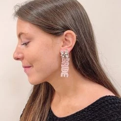 Indie Collection Crystal Bride Earrings