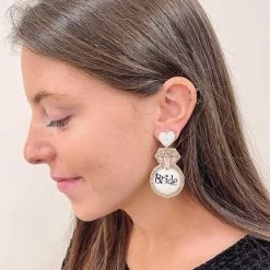 Indie Collection Forever Love Bride Earrings New Arrivals