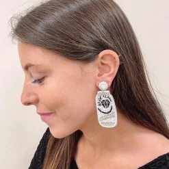 Indie Collection Bride Claw Earrings