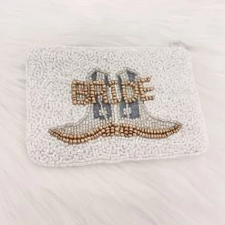 Indie Collection New Arrivals Cowgirl Bride Beaded Pouch