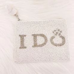 Indie Collection I Do Beaded Pouch New Arrivals