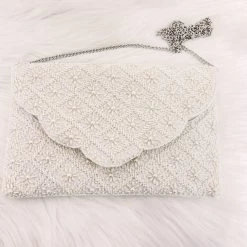 Indie Collection Beaded Crossbody + Clutch