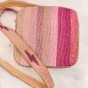 Indie Collection Pink Beaded Bolt Crossbody New Arrivals