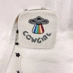 Indie Collection Space Cowgirl Beaded Crossbody New Arrivals